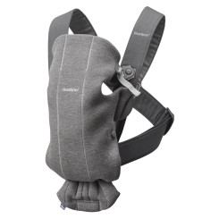 Сумка-кенгуру Baby Bjorn Mini 3D Jersey Dark-grey