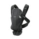 Сумка-кенгуру Baby Bjorn Mini 3D Jersey Gray-black Сумка-кенгуру Baby Bjorn Mini 3D Jersey Gray-black
