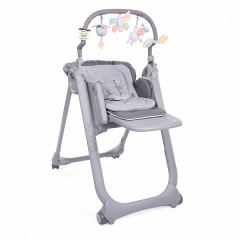 Стульчик для кормления Chicco Polly Magic Relax Graphite Стульчик для кормления Chicco Polly Magic Relax Graphite