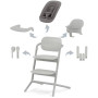 Стульчик для кормления Cybex Gold Lemo 4in1 Suede Grey