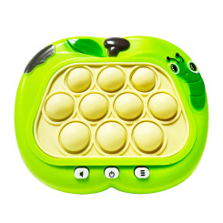 Электронная приставка консоль Quick Push Game приставка игры Pop It антистресс тик ток игрушка Apple Green Электронная приставка консоль Quick Push Game приставка игры Pop It антистресс тик ток игрушка Apple Green