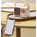 Портативна колонка Bluetooth водонепроникна у стилі ретро Pink Портативна колонка Bluetooth водонепроникна у стилі ретро Pink