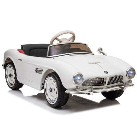 Электромобиль BMW Retro White Электромобиль BMW Retro White