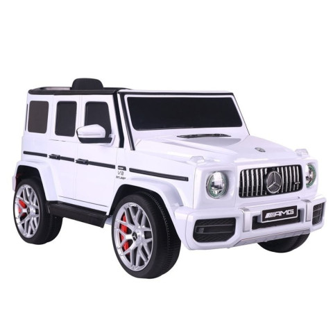 Электромобиль Mercedes G63 White Электромобиль Mercedes G63 White