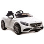 Электромобиль Mercedes S63 AMG White