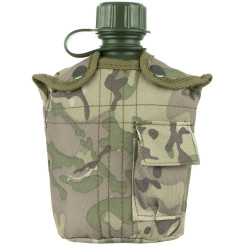 Фляга в чехле MFH US STYLE CAMO