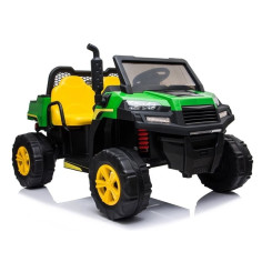 Электромобиль Jeep A730-1 Green/Yellow Электромобиль Jeep A730-1 Green/Yellow