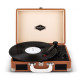 Граммофон Auna Peggy Sue Retro Suitcase Turntable LP USB Brown Граммофон Auna Peggy Sue Retro Suitcase Turntable LP USB Brown