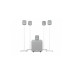 Акустическая система Monitor audio MASS Surround System 5.1 Gray