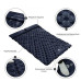 Двомісний надувний каремат матраца з подушкою WEST TUNE 195х130 см Navy Blue