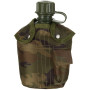 Фляга в чехле MFH US STYLE WOODLAND