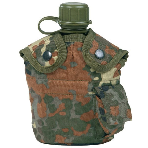 Фляга в чохлі MIL-TEC US STYLE FLECKTARN Фляга в чохлі MIL-TEC US STYLE FLECKTARN