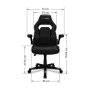 Геймерське крісло Pro-Gamer Strike Black/Gray