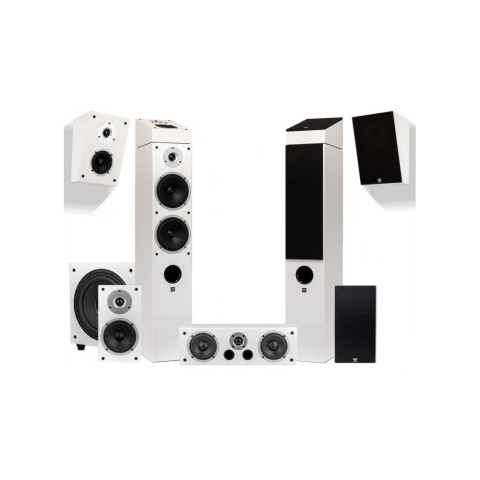 Акустична система Wilson RAPTOR 7/1 / X / X / VOKAL + SUB-10 White Акустична система Wilson RAPTOR 7/1 / X / X / VOKAL + SUB-10 White