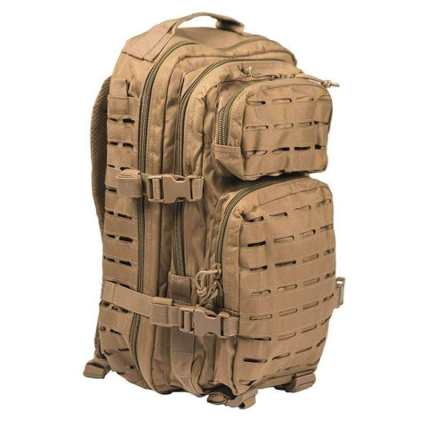 Рюкзак тактичний Mil-Tec US Assault Laser Cut 20 л Beige Рюкзак тактичний Mil-Tec US Assault Laser Cut 20 л Beige
